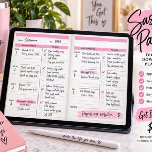 Sassy Pants Digital Download Planner