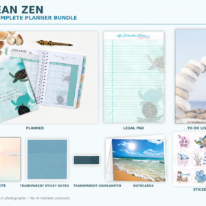 Ocean Zen Planner Bundle