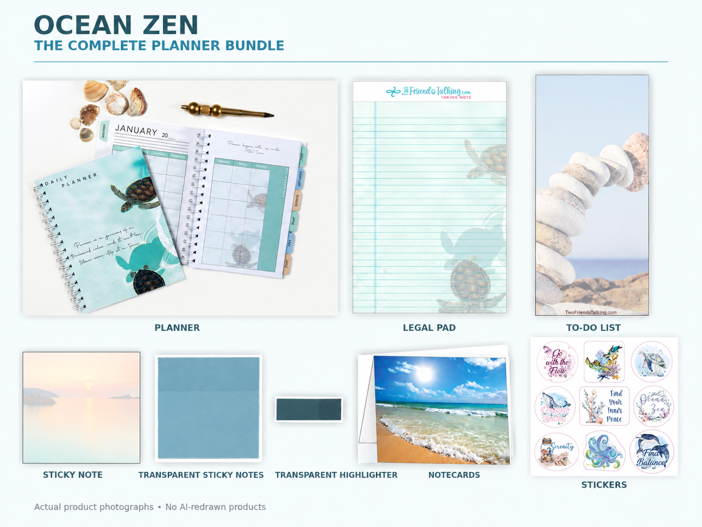 Ocean Zen Planner Bundle